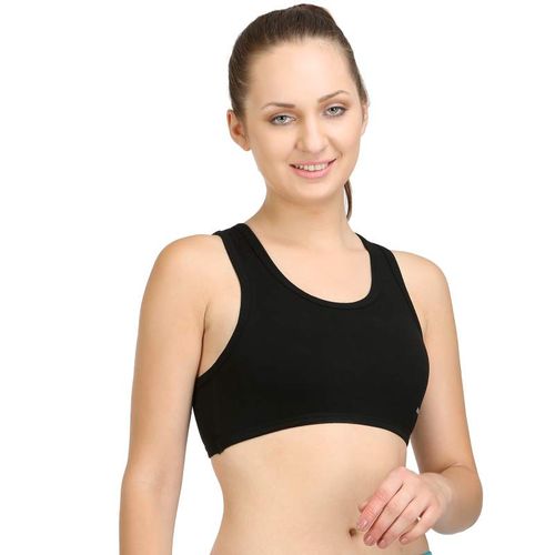 Buy Bodycare Sports Bra In Grey-Maroon-White Color (Pack of 3) - 32B Online