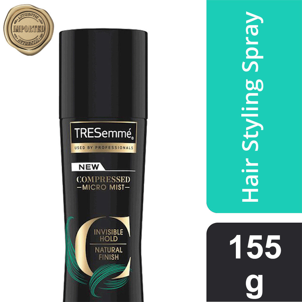 Tresemme Compressed Micro Mist Invisible Hold Natural Finish Extend Hold Level 4 Hair Spray