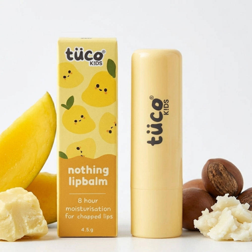 TuCo Kids Clear Lip Balm, Ages 5+ - 8-Hour Moisture
