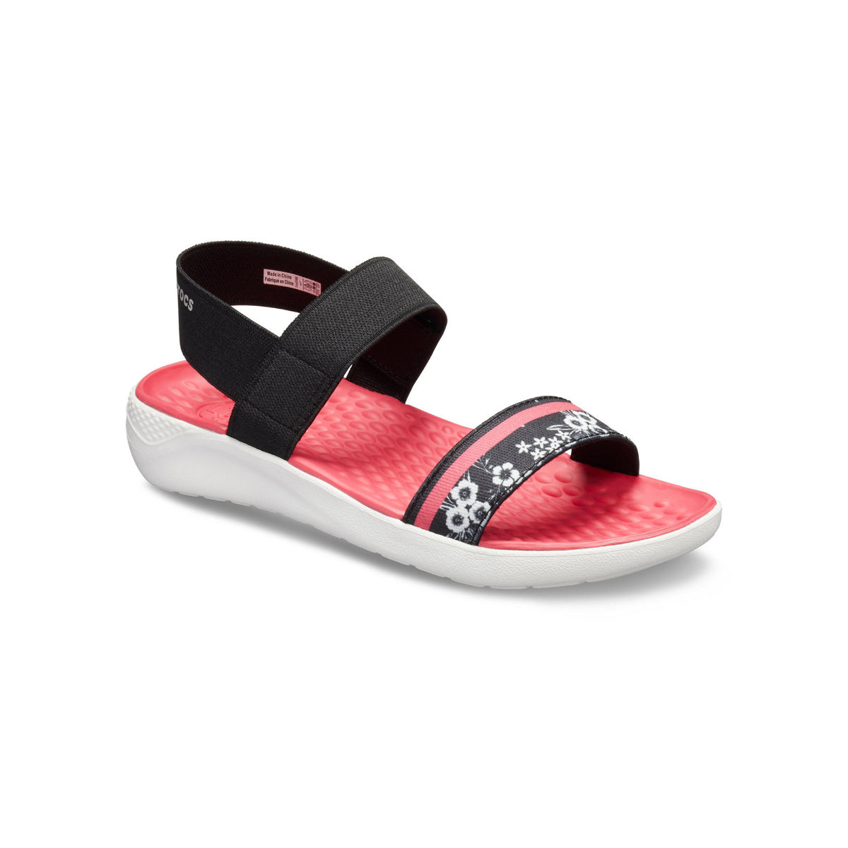 CROCS LiteRide Slide Relaxed Fit Black Unisex-M7- W9 Sandals Slides Shoes  for sale online | eBay