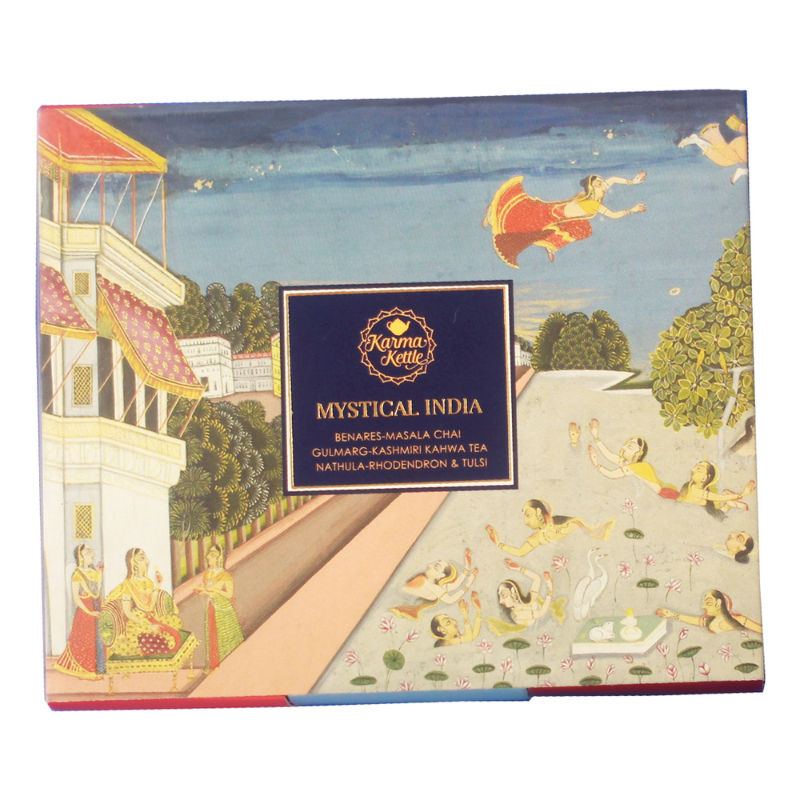 Karma Kettle Mystical India Gift Box - Green Tea Bags