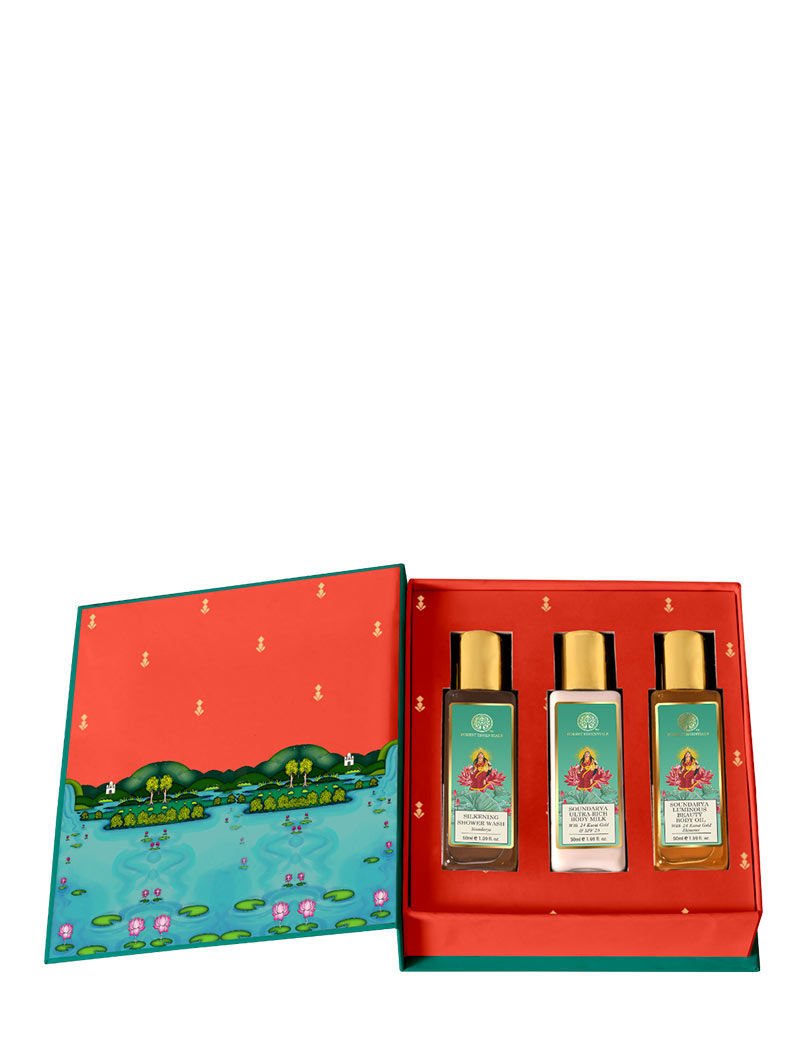 Forest Essentials Ayurvedic Soundarya Miniature Luxury Gift Box