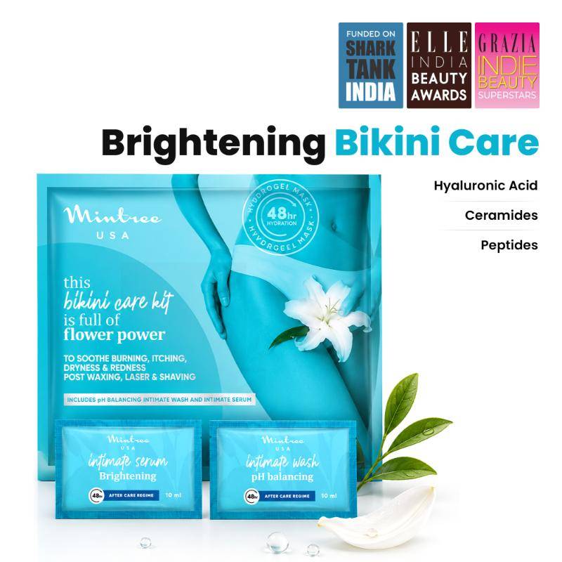 Mintree Bikini Care Kit with Hydrogel Mask