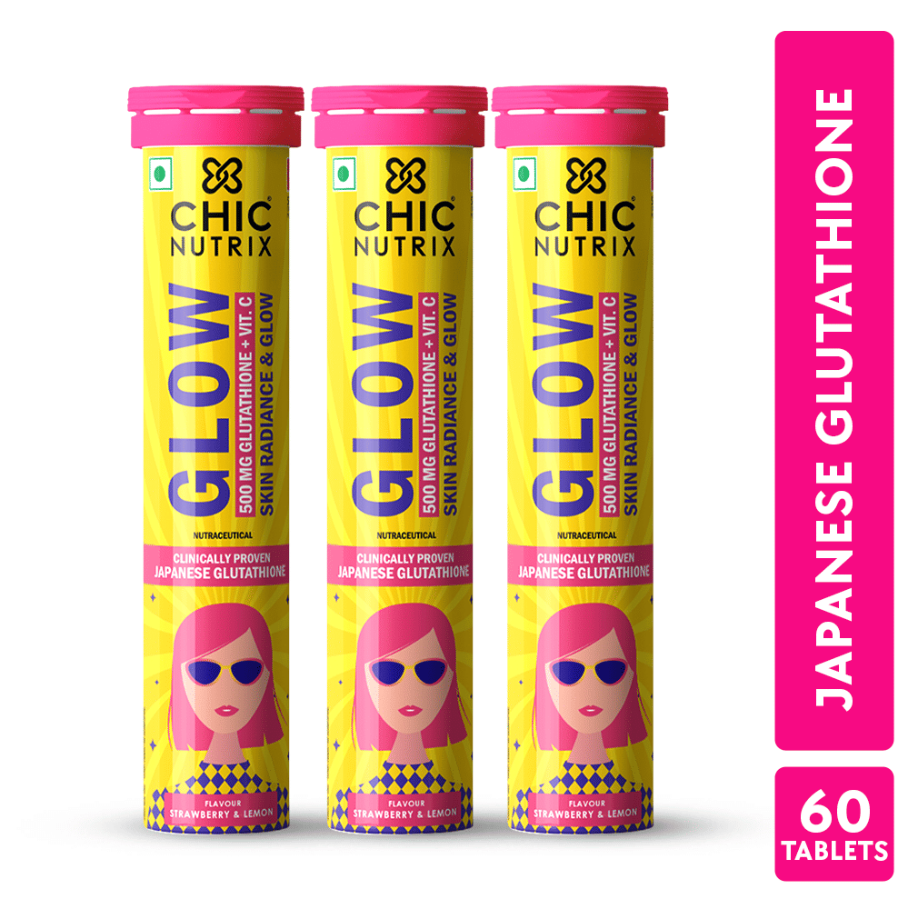 japanese glutathione tablets Chicnutrix Glow for Brightening Skin Buy Chicnutrix 500MG Japanese Glutathione