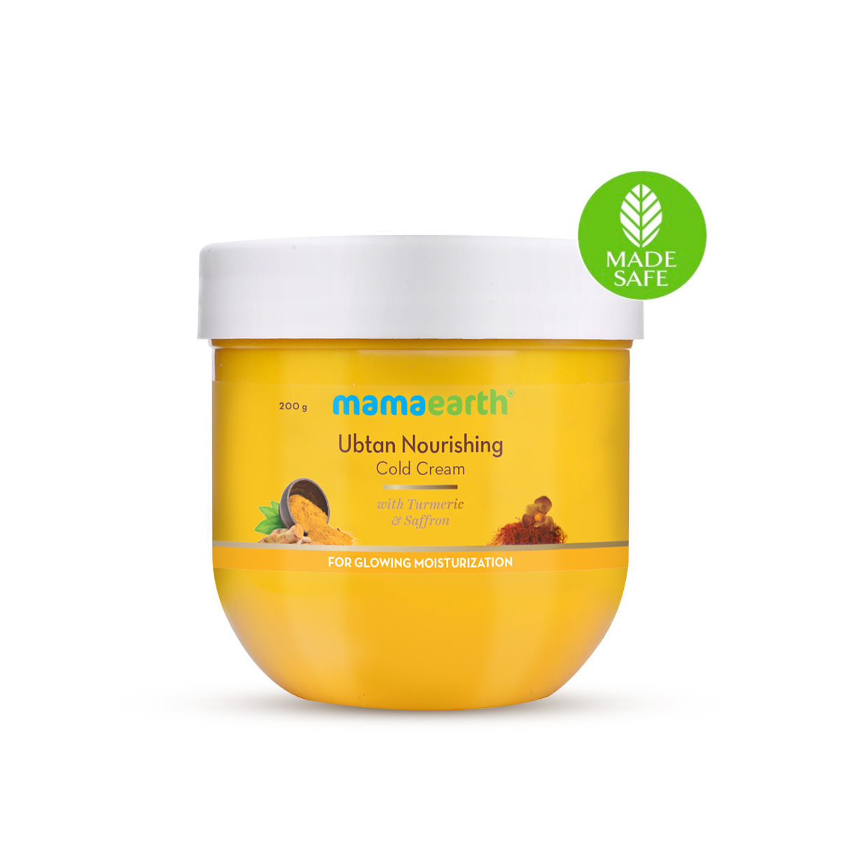 Mamaearth Ubtan Nourishing Cold Cream For Winter With Turmeric & Saffron For Glowing