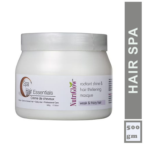 NutriGlow Spa Hair Essentials For Weak & Frizzy Hair: Buy NutriGlow Spa Hair  Essentials For Weak & Frizzy Hair Online at Best Price in India | Nykaa