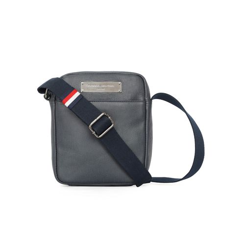 Buy Tommy Hilfiger Ferguson Leather Travelling Crossbody Bag Solid
