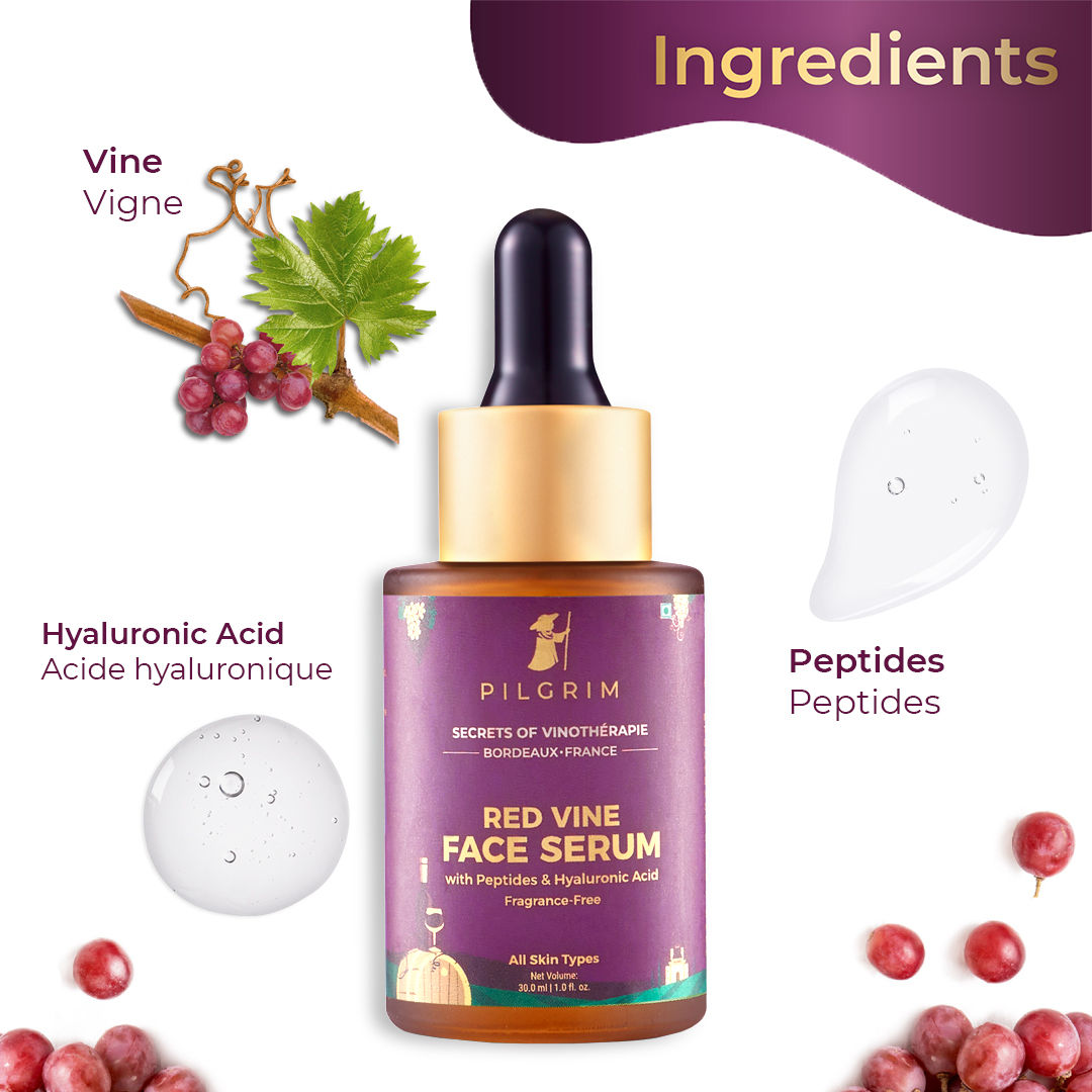 Pilgrim Red Vine Face Serum Buy Pilgrim Red Vine Face Serum Online at