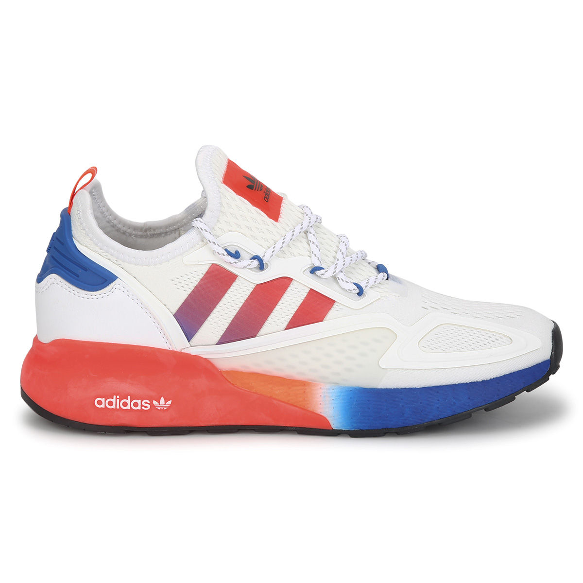 Buy adidas Originals Zx 2K Boost White Casual Sneakers (UK 3.5) Online