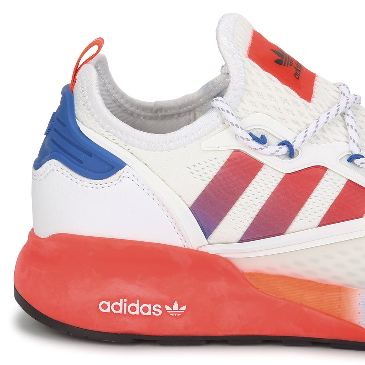 Buy adidas Originals Zx 2K Boost White Casual Sneakers (UK 3.5) Online