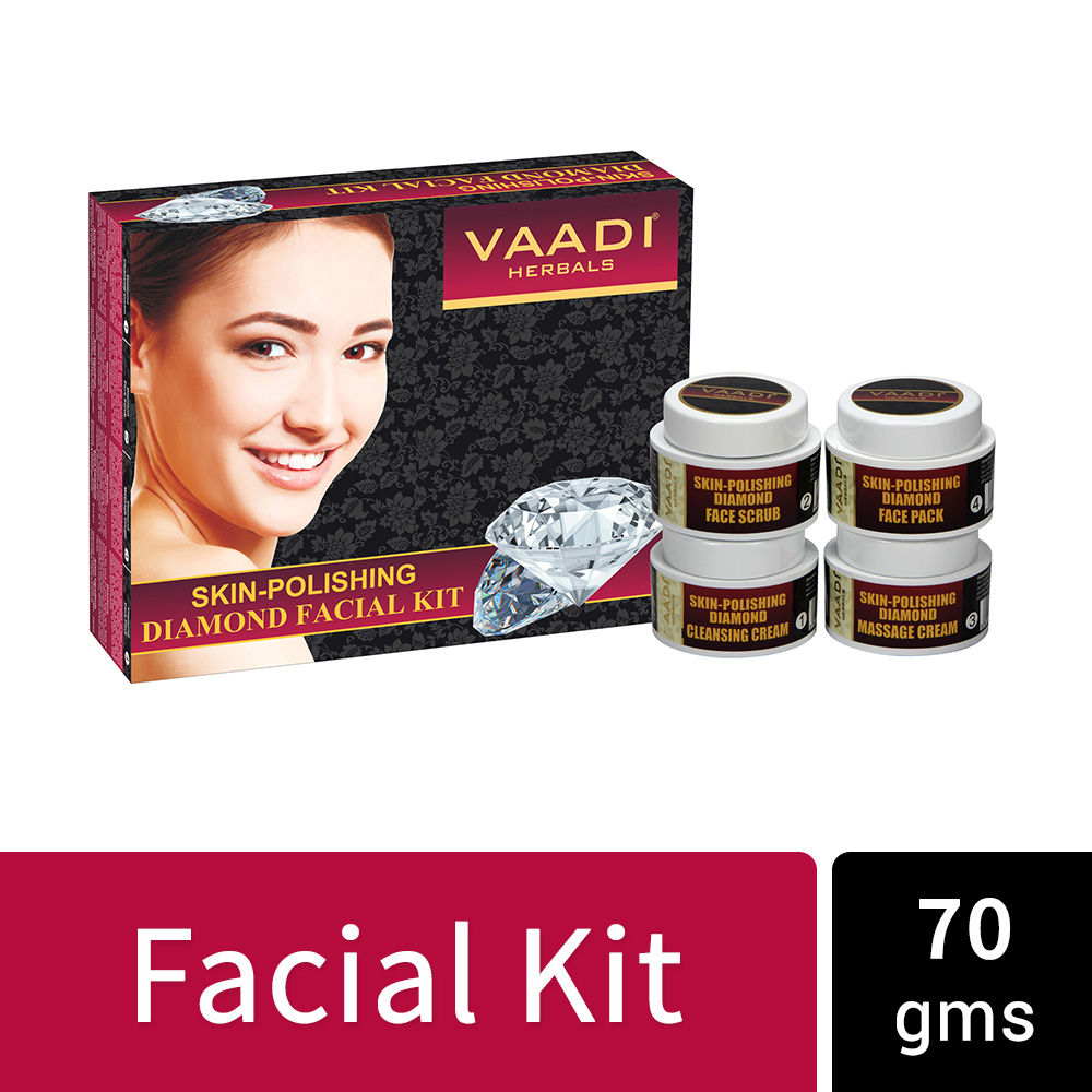 Vaadi Herbal Skin - Polishing Diamond Facial Kit