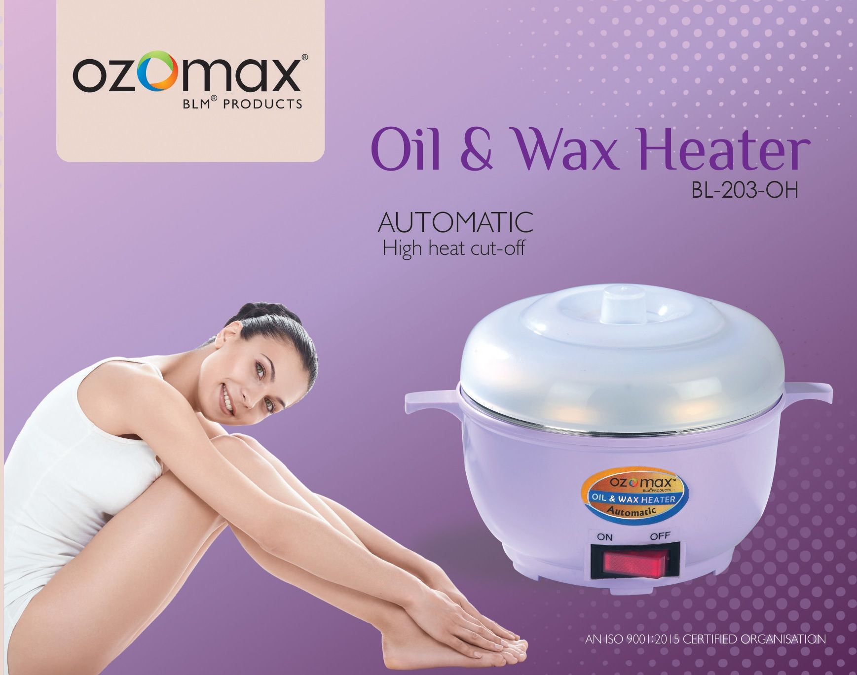 Ozomax Automatic Oil & Wax Heater BL203OH Buy Ozomax Automatic Oil