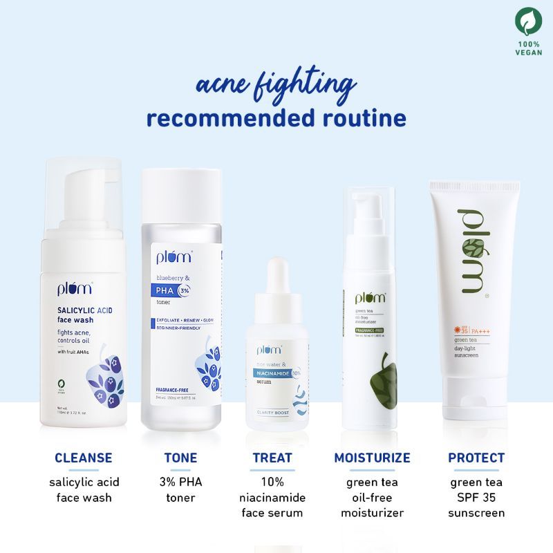 Plum Salicylic Acid Foaming Face Wash With Fruit AHAs Buy Plum