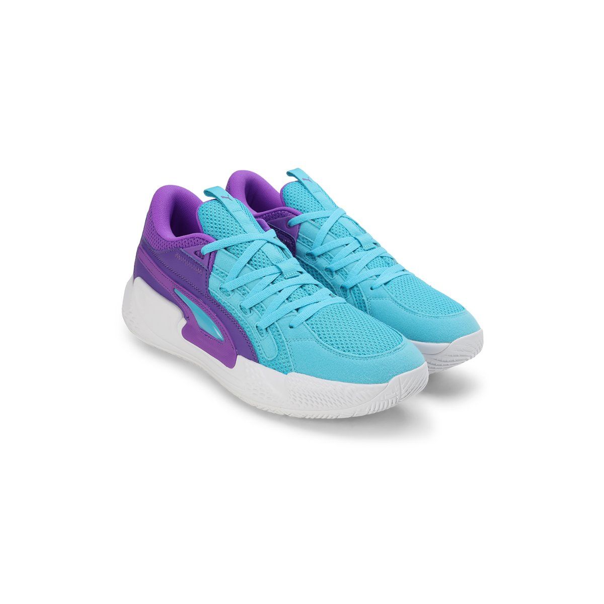 Buy Puma Court Rider Chaos Team Unisex Purple Basketball Sports