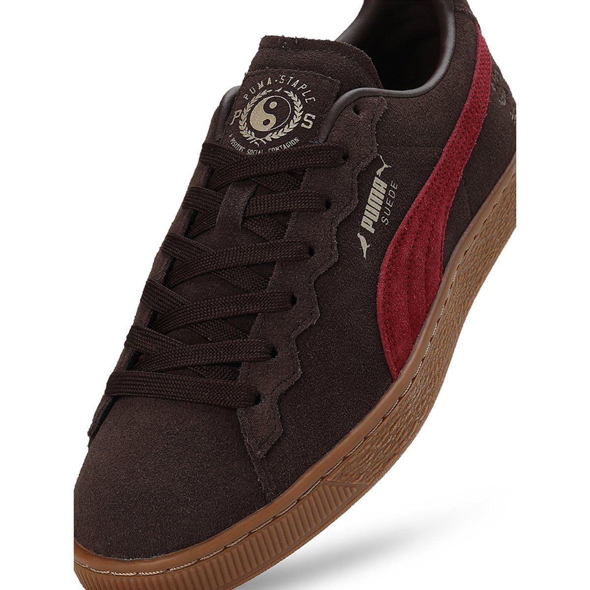 Puma discount suede marron