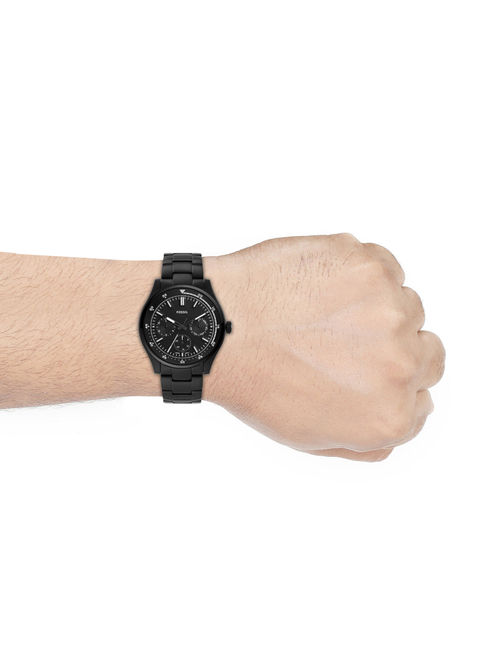 Buy Fossil FS5576 Belmar Multifunction Black Watch For Men Online