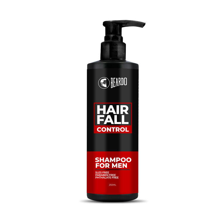 Beardo Hair Fall Control Shampoo for Men, | SLES, Paraben, PHTHALATE free| Reduces Hairfall