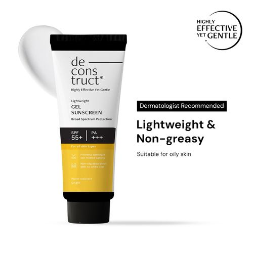 Deconstruct Lightweight Gel Sunscreen SPF 55+ PA+++