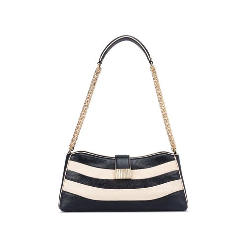 Da Milano Handbags : Buy Da Milano Black and White Leather