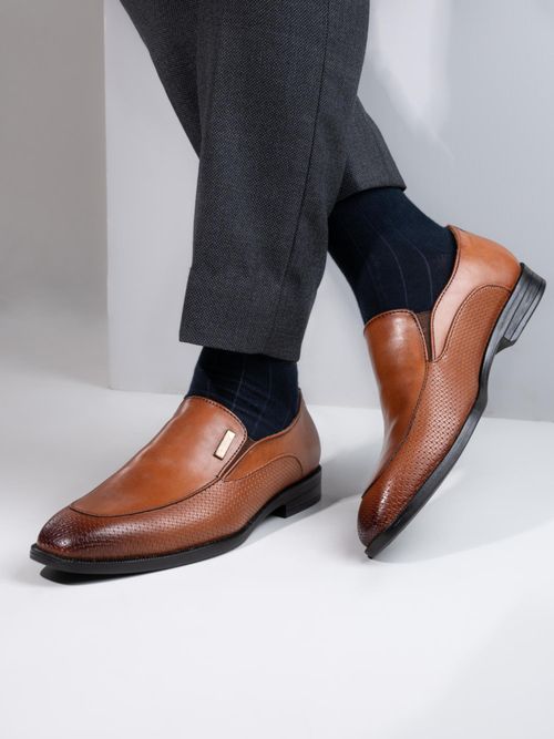 Alberto Torresi Tan Shoe Color Buy Online Tan Slip On Shoes From