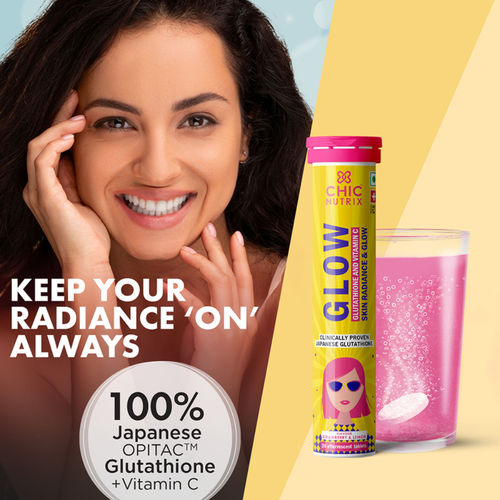 Buy Chicnutrix Glow 100% Japanese Glutathione, Strawberry Lemon &  Blackcurrant Flavor Combo Online