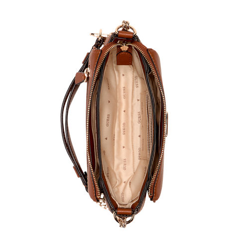 Guess FEDORA HOBO - Bolso De Mano - Cognac/coñac