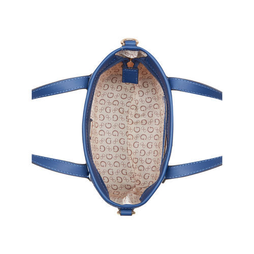 Guess Shoulder Bag Gg Blue Buy Guess Navy Blue Printed