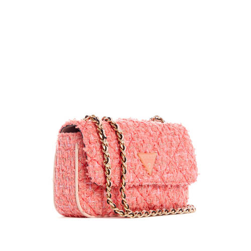 Buy Guess Coral Quilted Cessily Micro Mini Sling Bag Online display picture 2