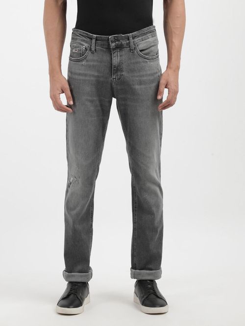 Tommy Hilfiger Scanton Slim Ch3377 Men Grey Casual Jeans