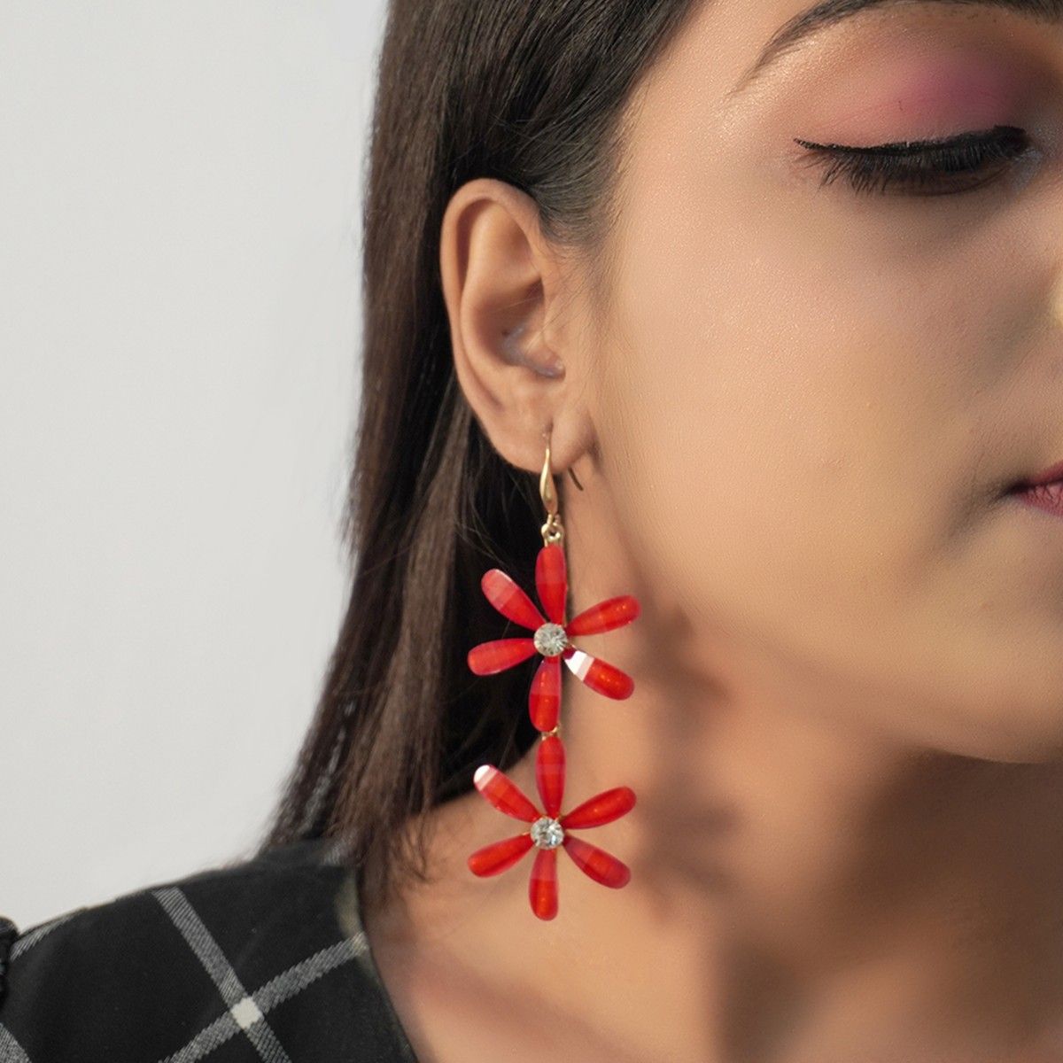 Update more than 151 red silver earrings super hot