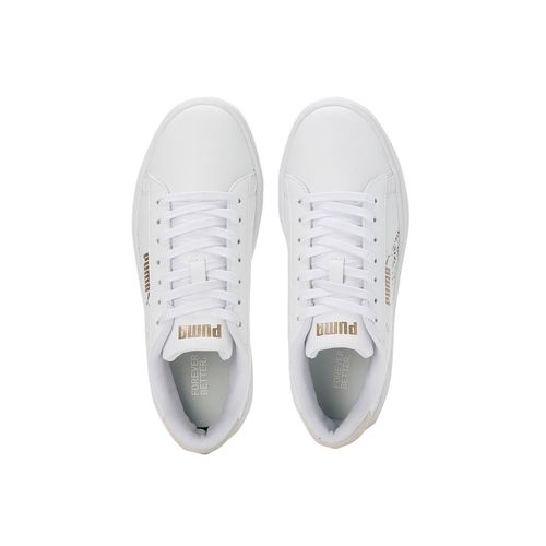 Buy Puma Smash Platform v3 Laser Cut Women White Sneakers Online