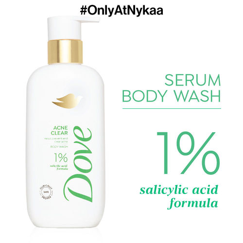 Buy Dove Acne Clear + Exfoliate Away Serum Body Wash Combo Online