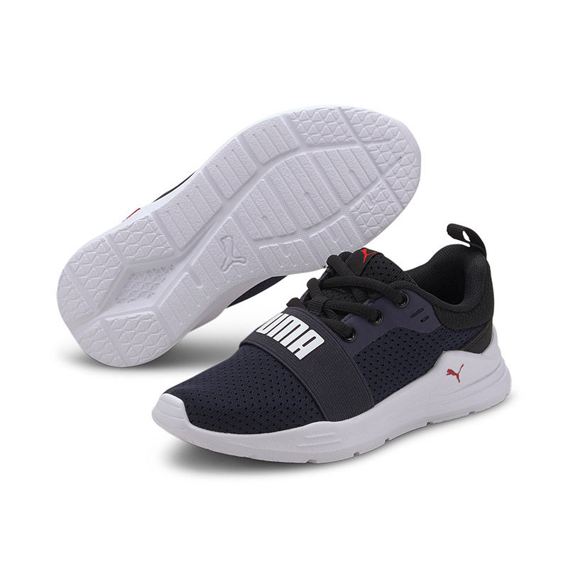 puma soft foam shoes blue