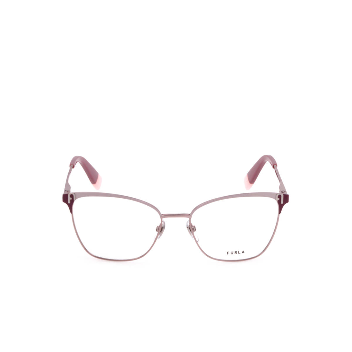 Furla Women Pink Metal Eyeglass Frame (54)