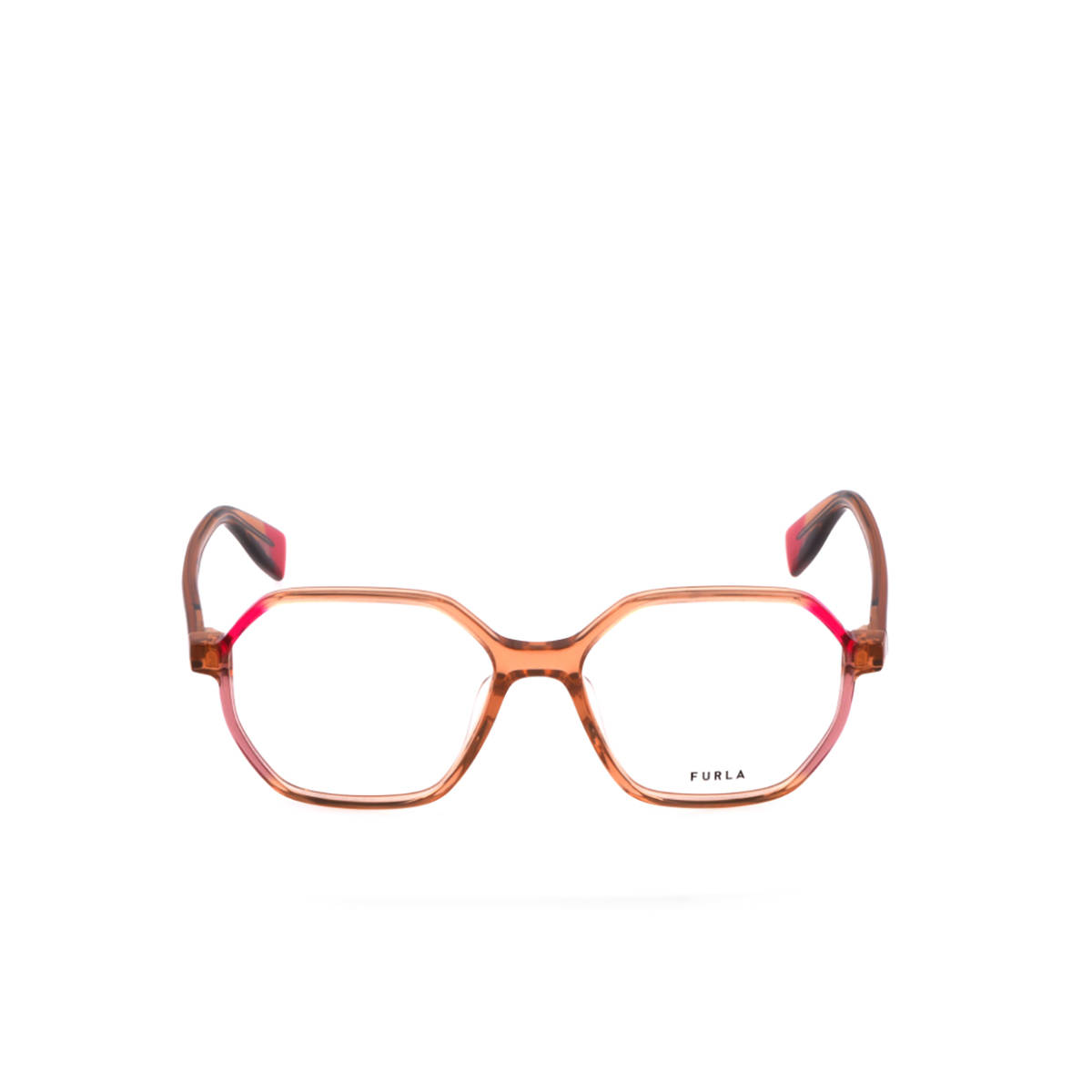 Furla Women Brown Acetate Eyeglass Frame (53)
