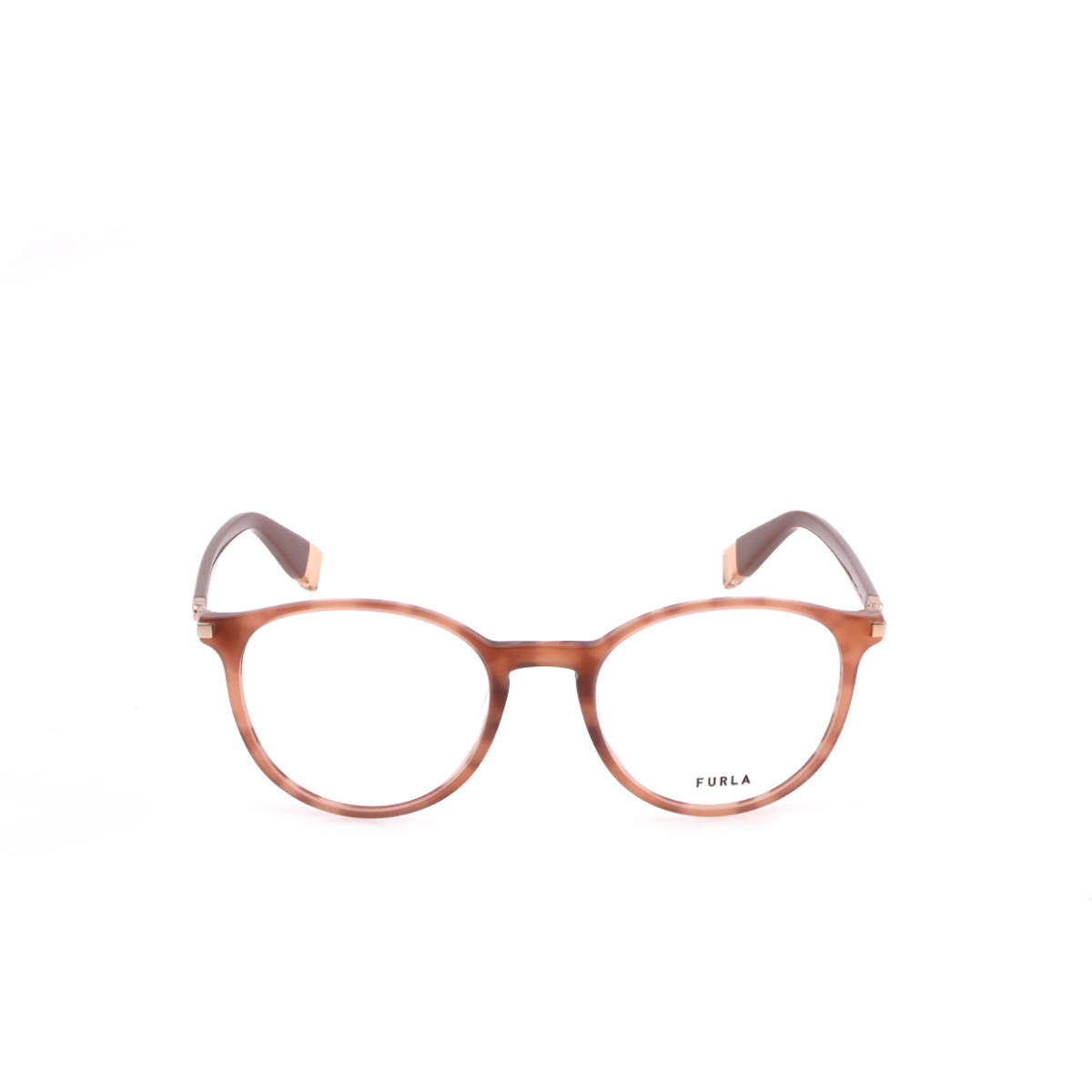 Furla Women Brown Acetate Eyeglass Frame (50)
