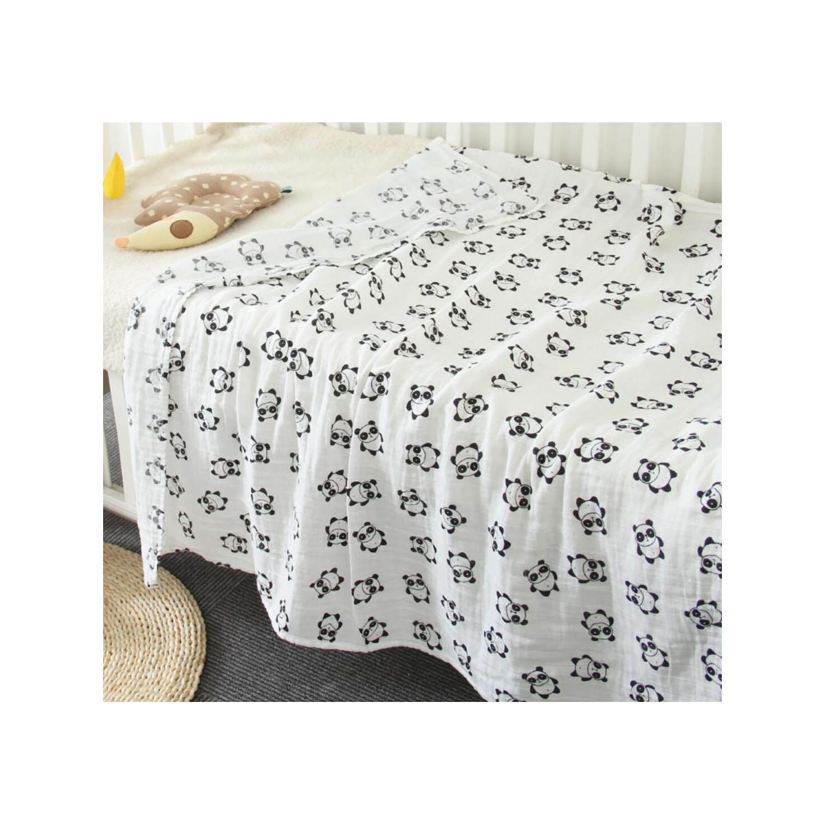Little Hip Boutique Baby Panda Muslin Swaddle Buy Little Hip Boutique