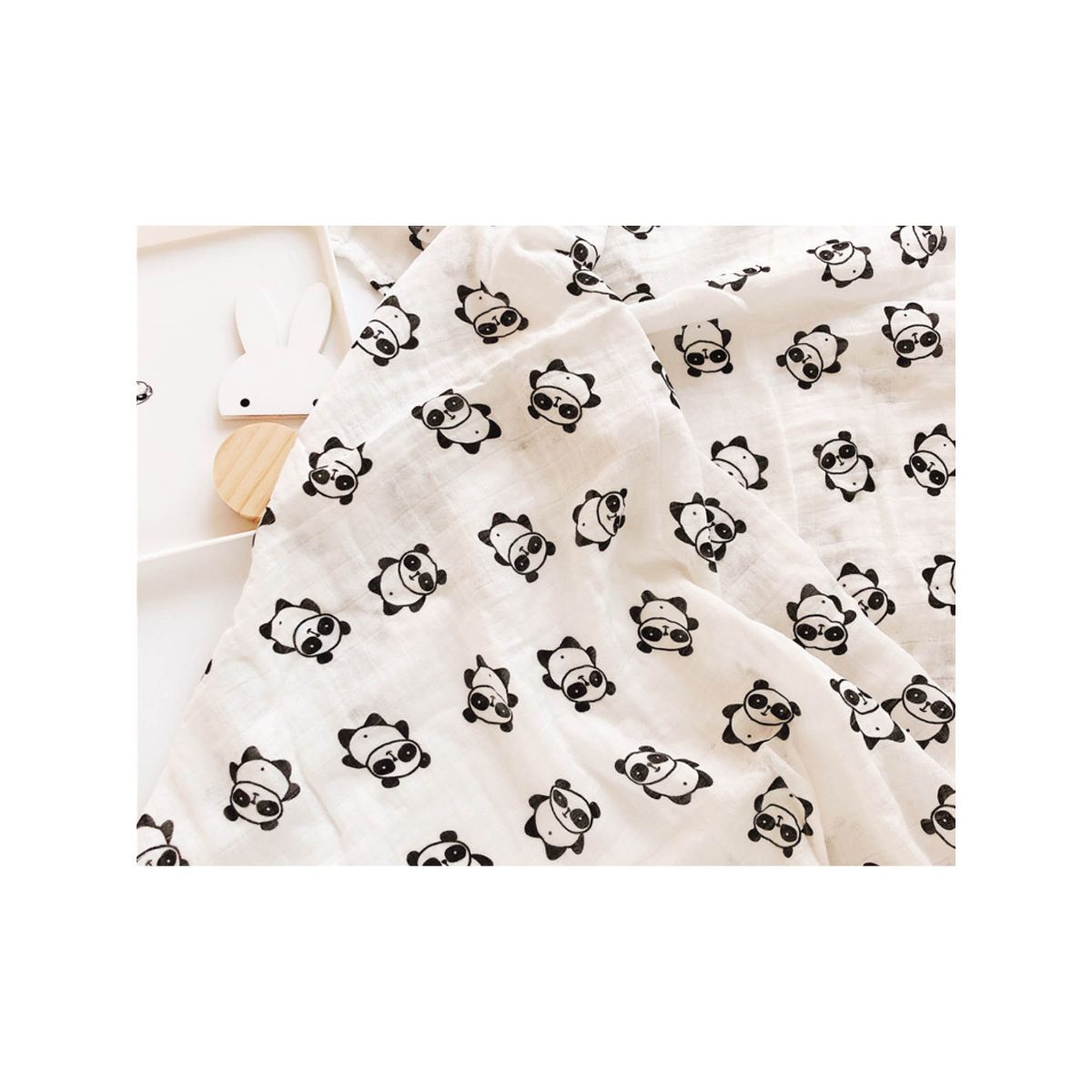 Little Hip Boutique Baby Panda Muslin Swaddle Buy Little Hip Boutique