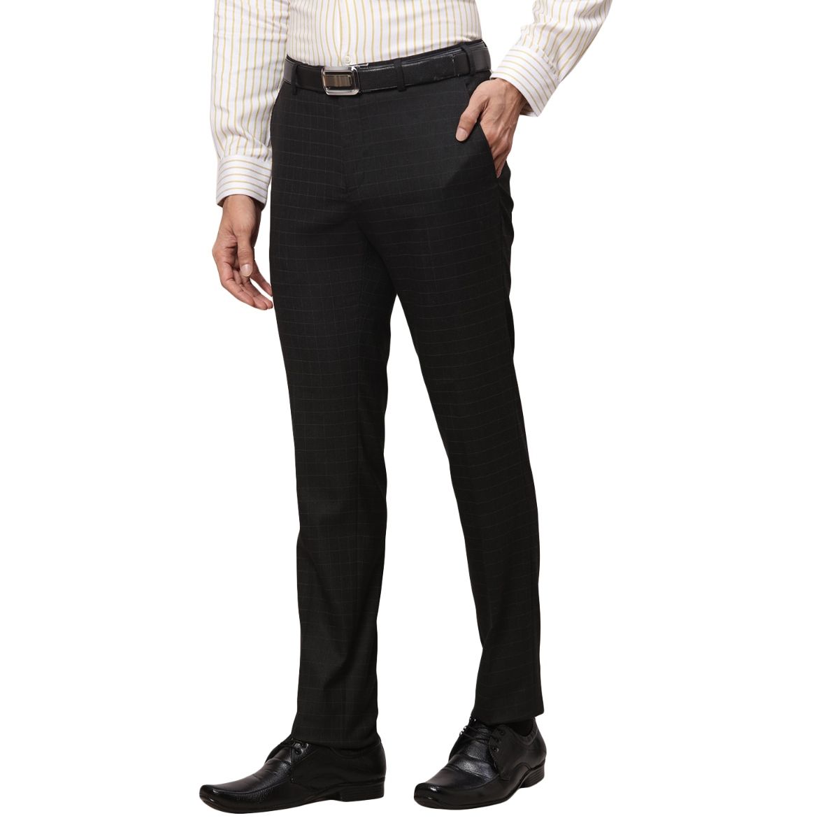 Buy Raymond Blue Regular Fit Flat Front Trousers for Men's Online @ Tata  CLiQ
