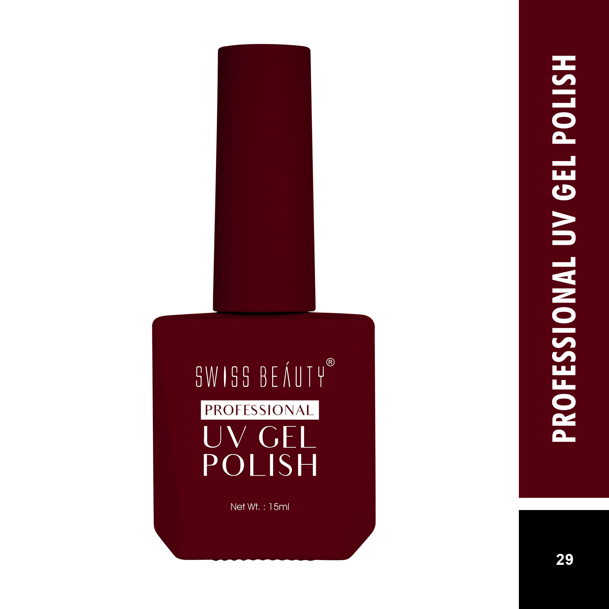 Buy Swiss Beauty Professional UV Gel Nail Polish, Lasts Upto 21 Days, Super  Glossy Finish, Non-Chipping, Non-Smudging, Quick Drying Nail Polish, Shade  -03, 15 ml Online at Low Prices in India -