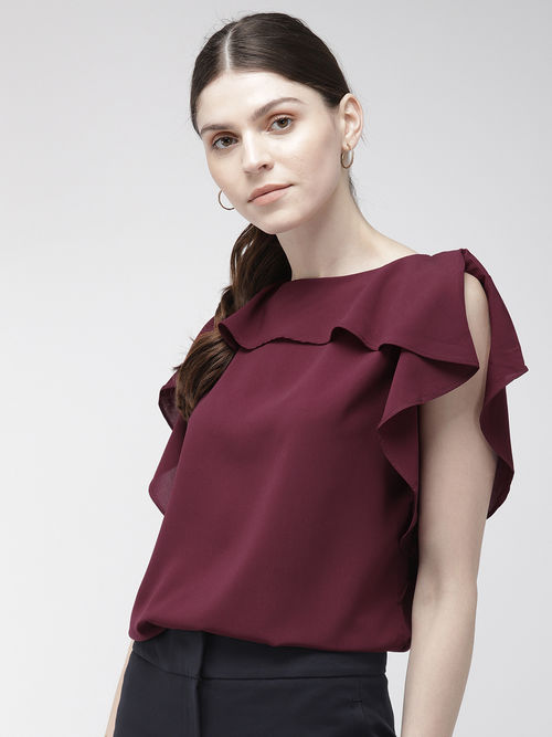 Twenty Dresses By Nykaa Fashion You Ruffle Me Up Maroon Top Buy Twenty Dresses By Nykaa Fashion You Ruffle Me Up Maroon Top Online At Best Price In India Nykaa Save with 7 active nykaa fashion coupons in february ✅ today's offer: twenty dresses by nykaa fashion you ruffle me up maroon top xs