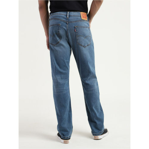 Levi's Men Blue 65504 Skinny Straight Fit Jeans