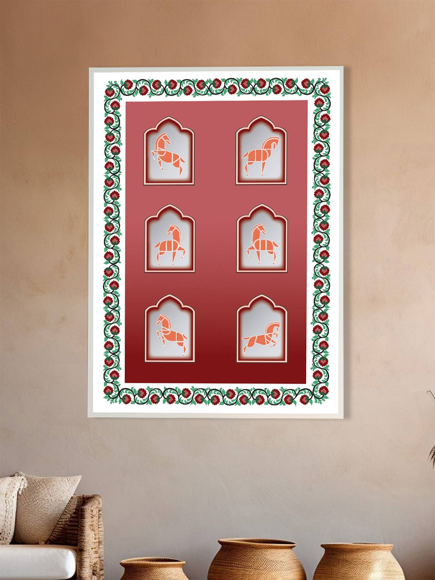 Nestroots Invitation To A Royal Past Wall Painting