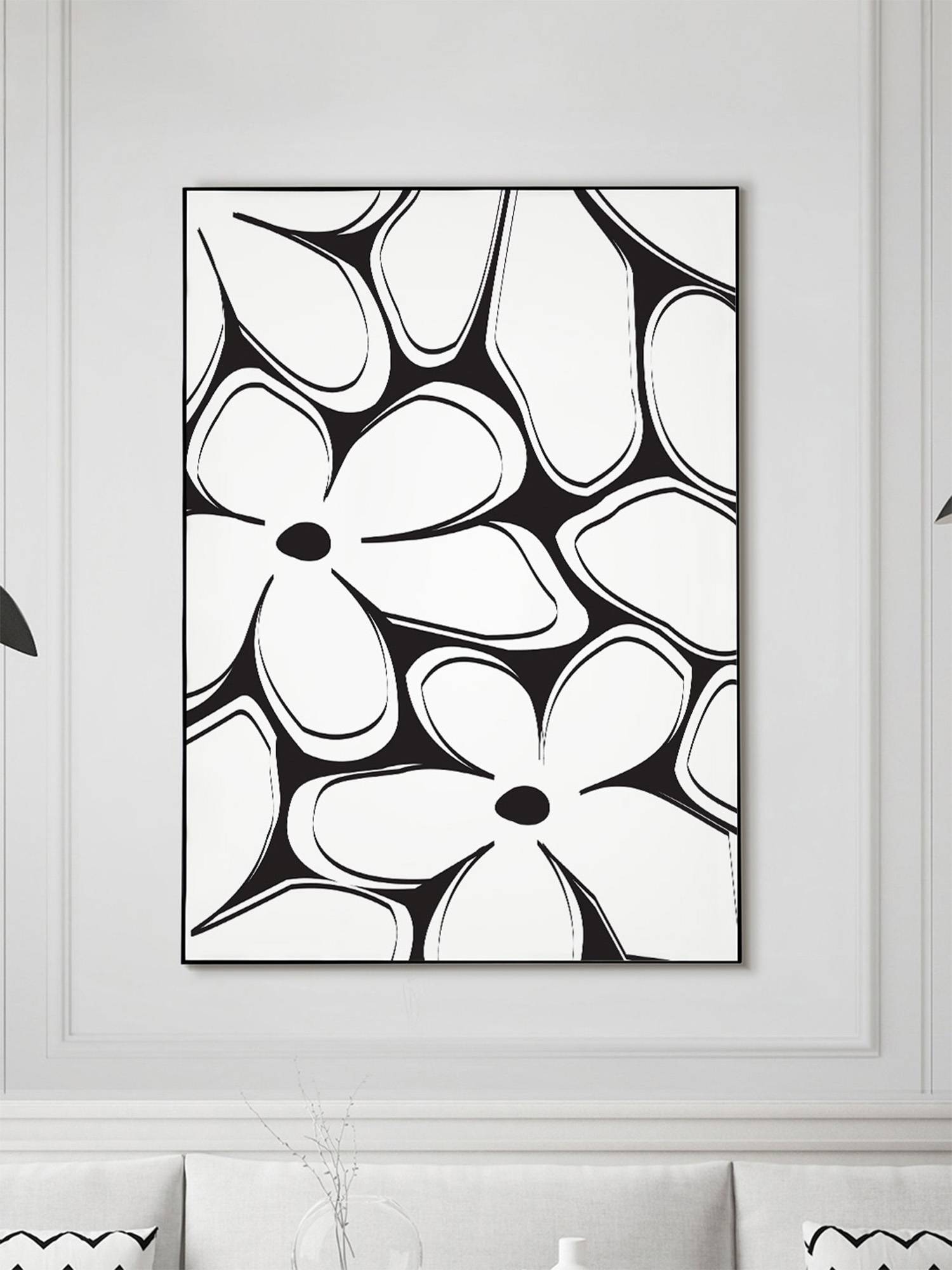 Nestroots Blooming In The Shadows Wall Painting