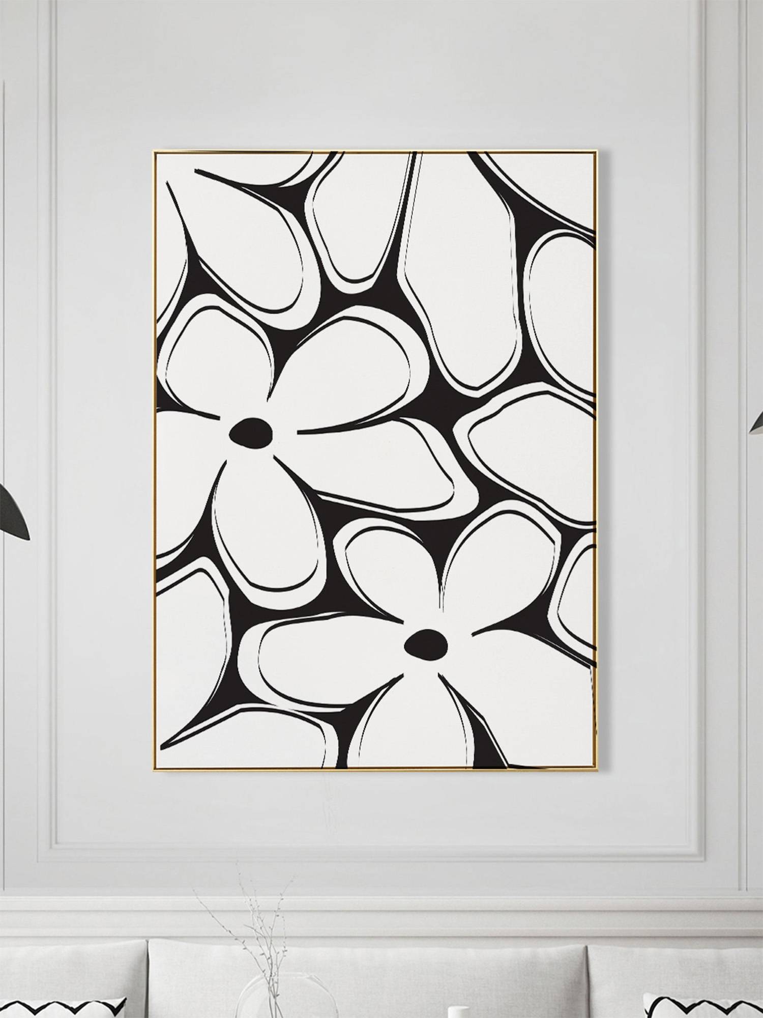 Nestroots Blooming In The Shadows Wall Painting