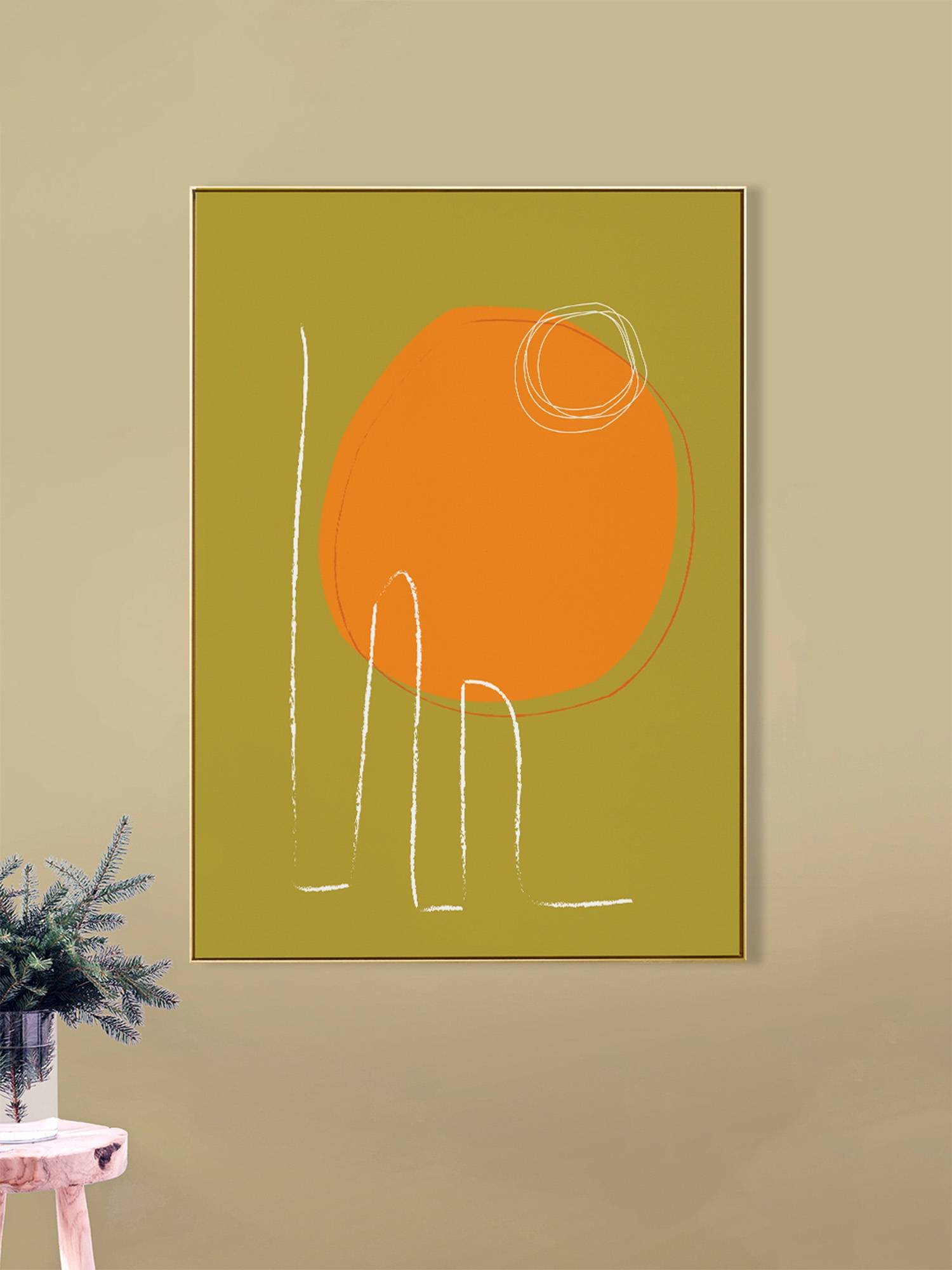 Nestroots Sunset Colors On Canvas