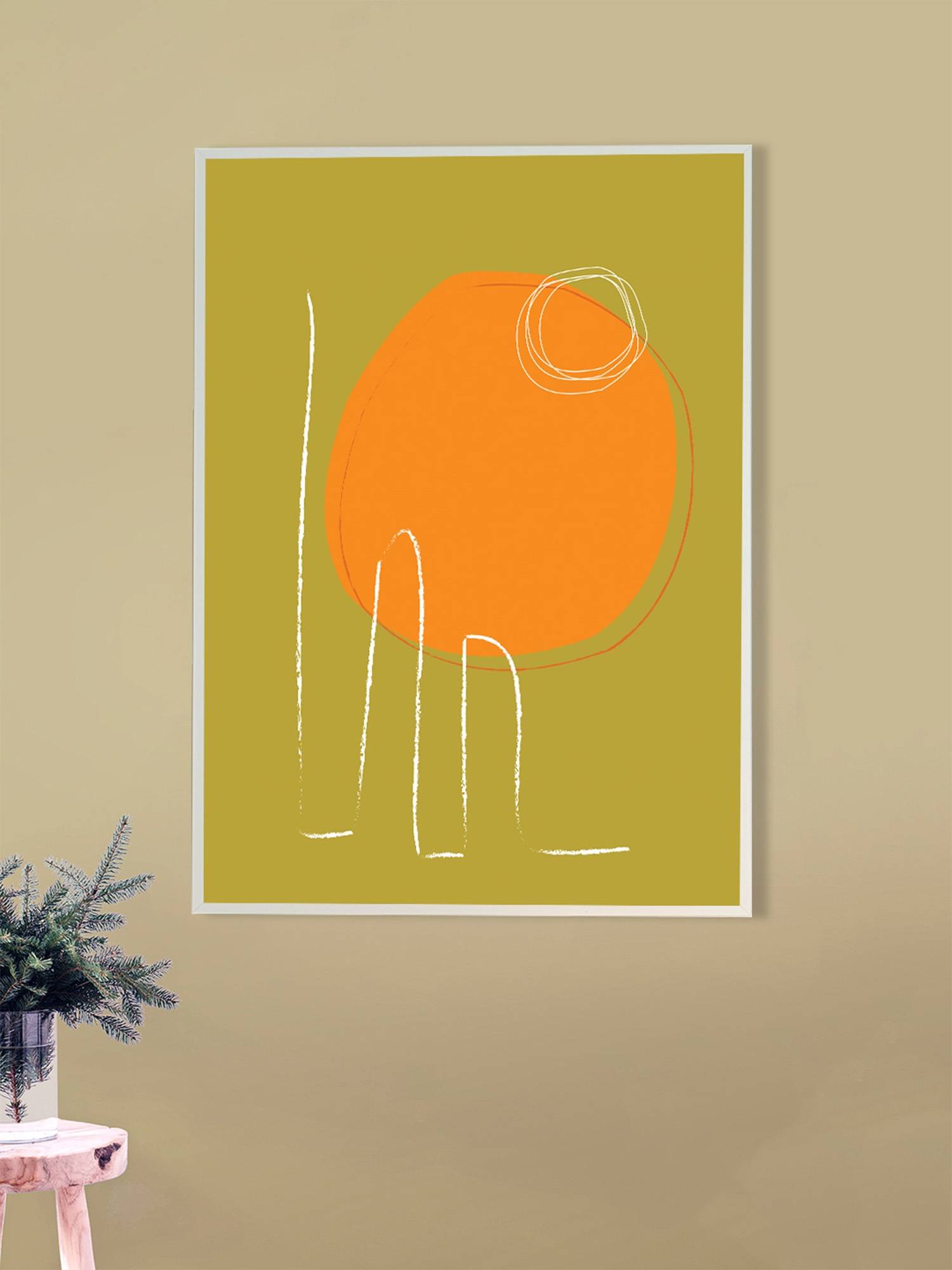 Nestroots Sunset Colors On Canvas