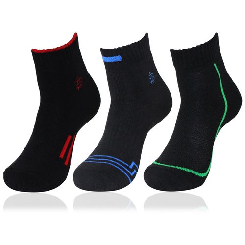 Blue Black Yellow Winter Socks