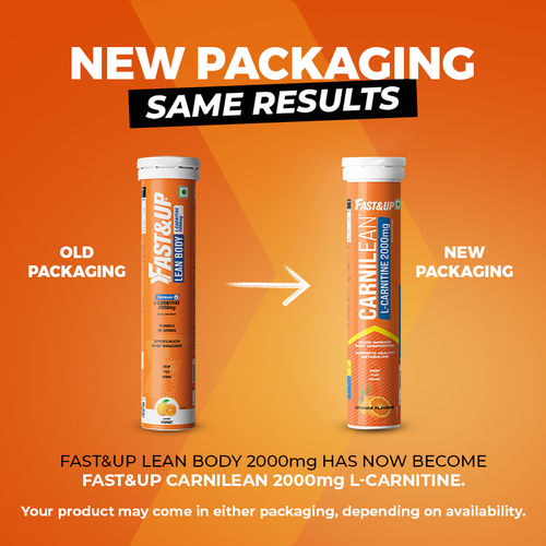 Fast&Up L-Carnitine 1000mg Advanced