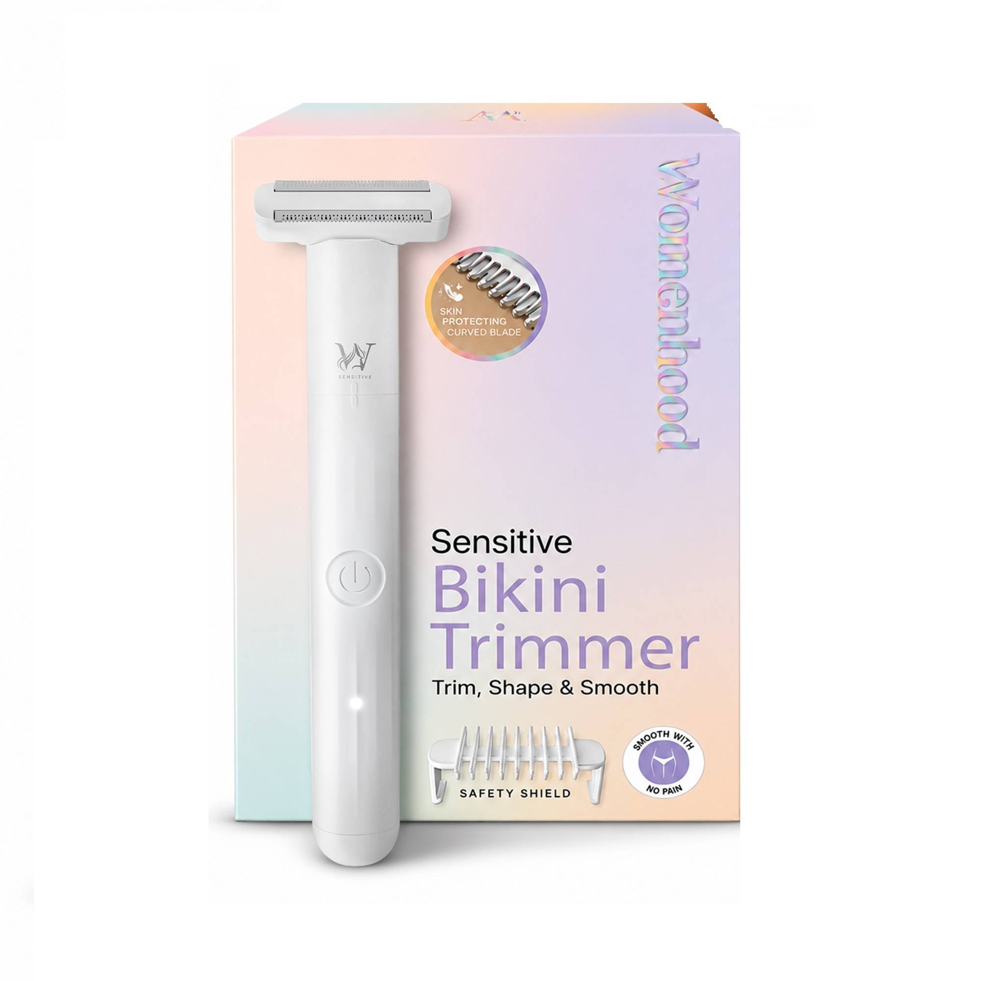 WOMENHOOD Sensitive Bikini Trimmer For Women With Type-C Charging